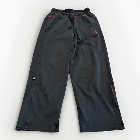 Nike Jordan Other - Nike Air Jordan Mens Black Dri-Fit Training Athletic Ankle Zip Pants Size M